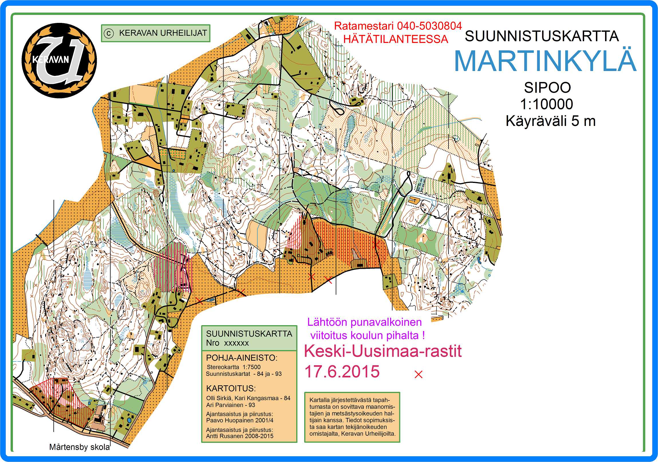 2015-06-17 KU-rastit  Martinkylä